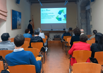 Proceso participativo para la definición del modelo puerta a puerta en Sant Celoni